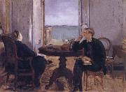 Edouard Manet Manet-s Family at home in Arachon oil painting picture wholesale